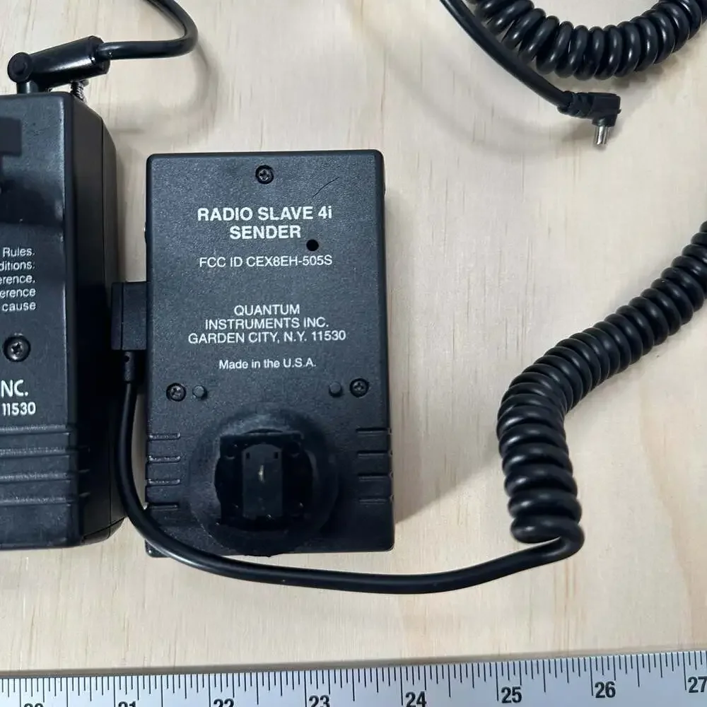 Quantum Instruments Radio Slave 4 & 4i Wireless Flash Trigger Set